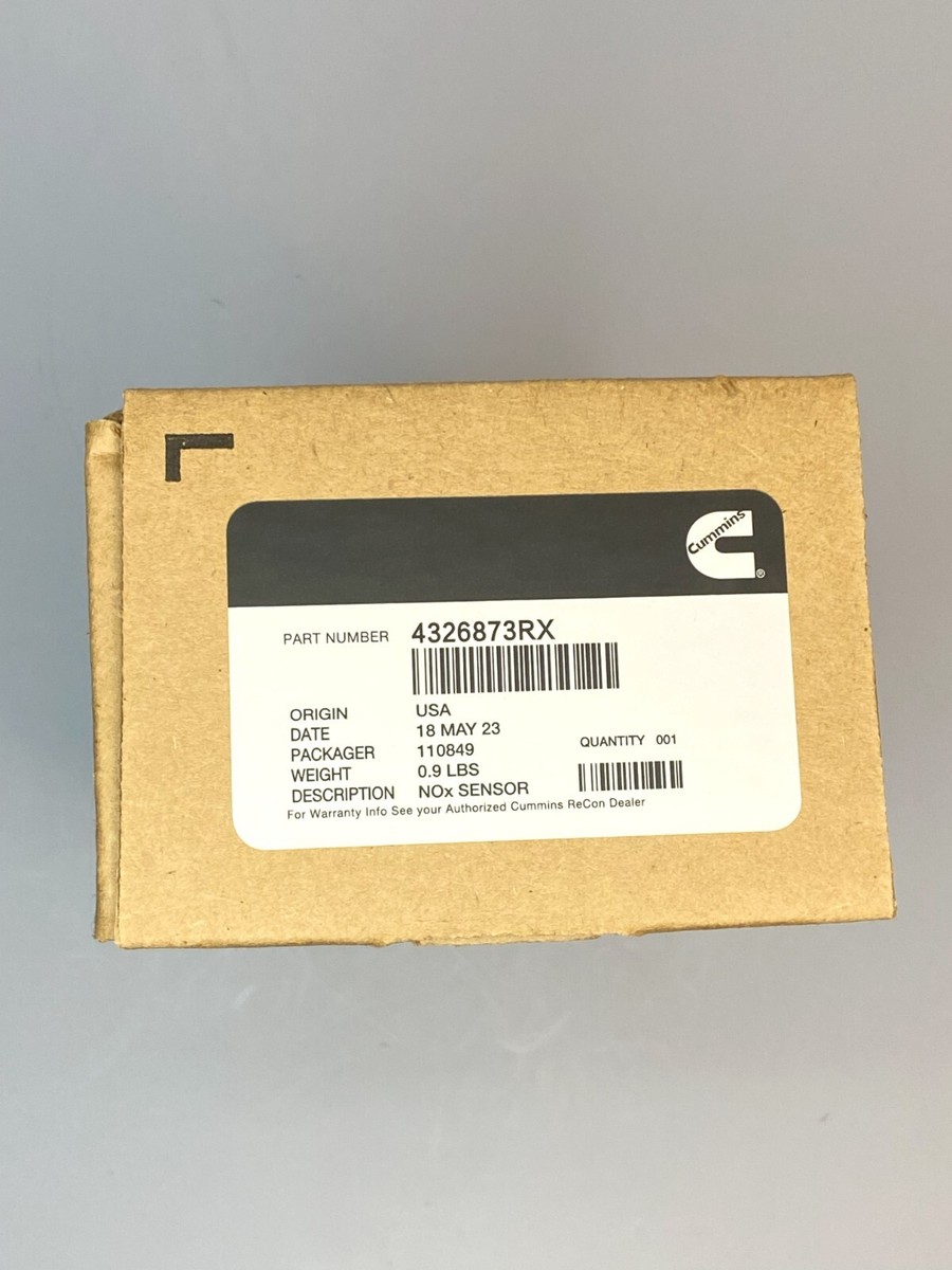 Cummins Sensor Nitrogen Oxide 4326873RX 4326873 for sale