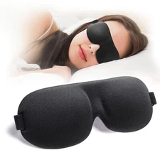 3D Sleeping Eye Mask Máscara suave con los ojos vendados Super Soft C
