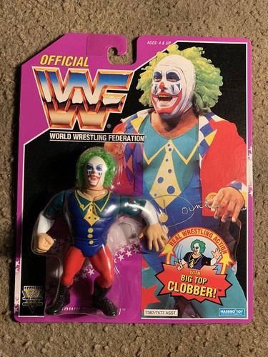 Wwf Hasbro Series 9 Doink The Clown Afa Condition ...