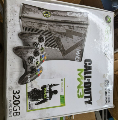Xbox 360 Limited Edition Call Of Duty Modern Warfare 3 Xbox 360 S Slim