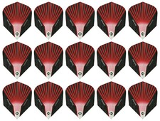 5 Sets Harrows Prime Standard Dart Flights - Ships w/ Tracking - Fan Red