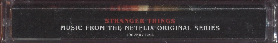 RED CASSETTE---- STRANGER THINGS Soundtrack from the Netflix Series TAPE 0816 - Image 2 of 2