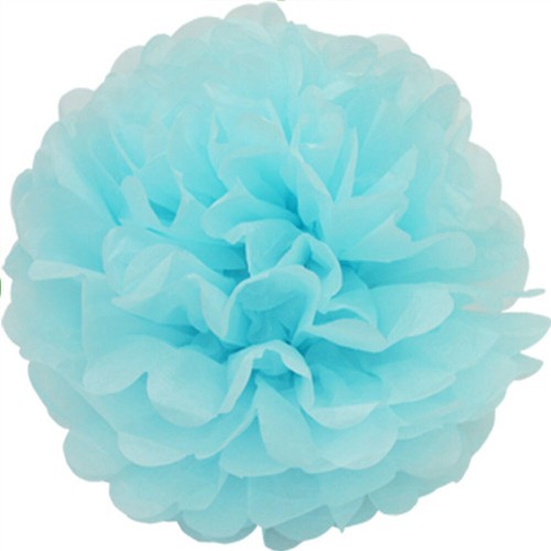 Papier Pompon 35cm PomPoms Bommel Kugel Seidenpapier Pom Deko Hängedeko Raumdeko - Bild 18 von 31