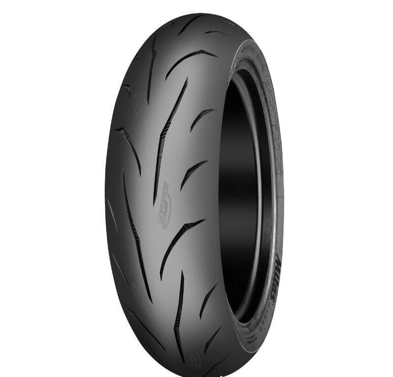 Pneu moto 17 pouces Mitas 190 55 zr17 Sport Force+ EV pneu moto arrière radial tubeless 75W