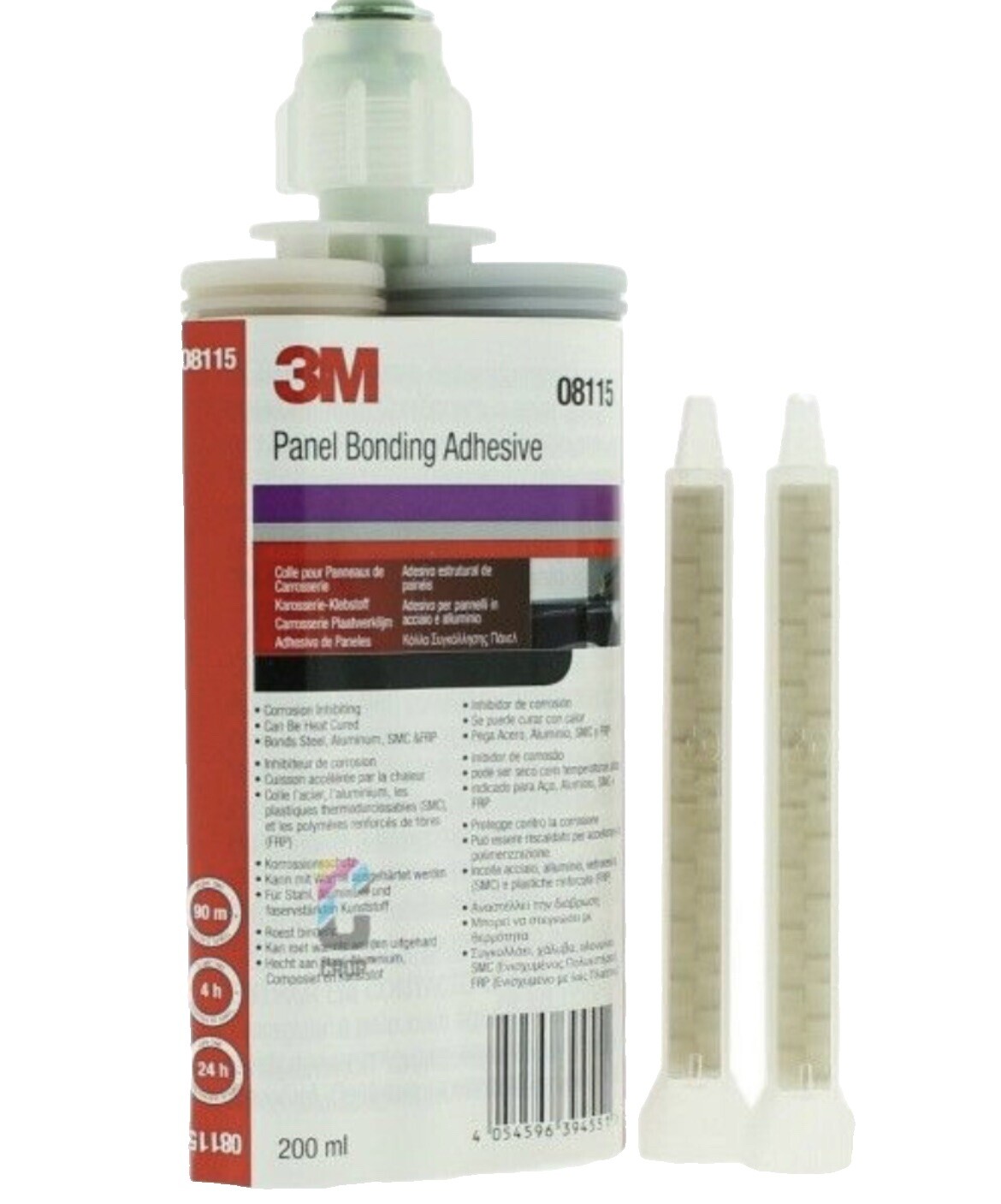 3M 8116 MMM08116 3M Panel Bonding Adhesive, 08116, 200 ML Cartridge, 6 Per Case - Foto 10