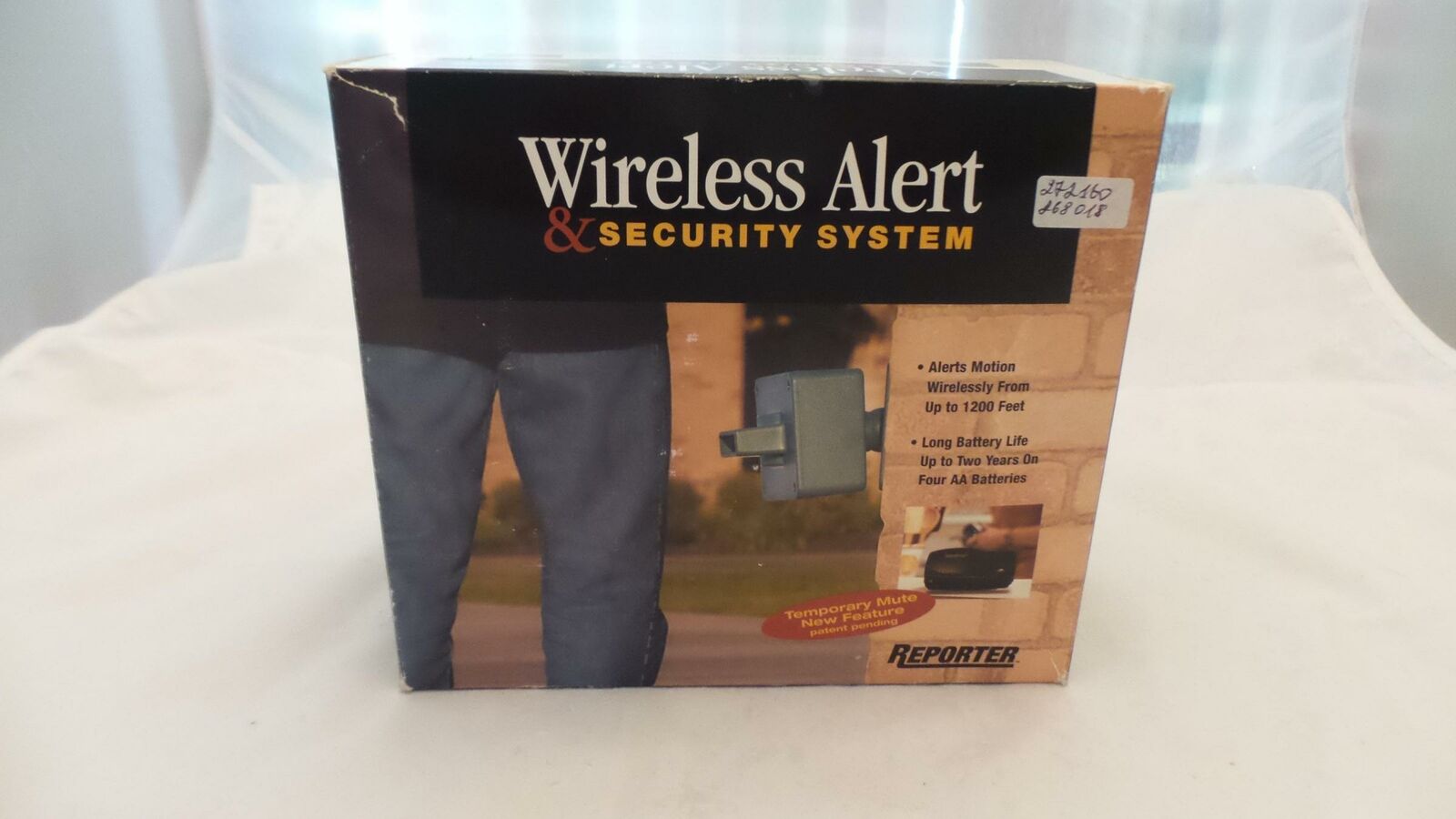 Reporter RWA-300R Wireless Motion Alert Security System Populaire onmiddellijke levering