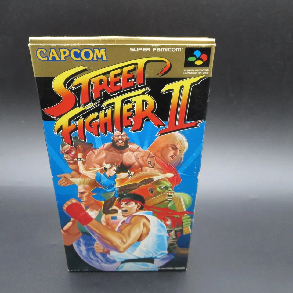 Street Fighter 2 Super Famicom The World Warrior with Manual Japan - Image 2 of 4