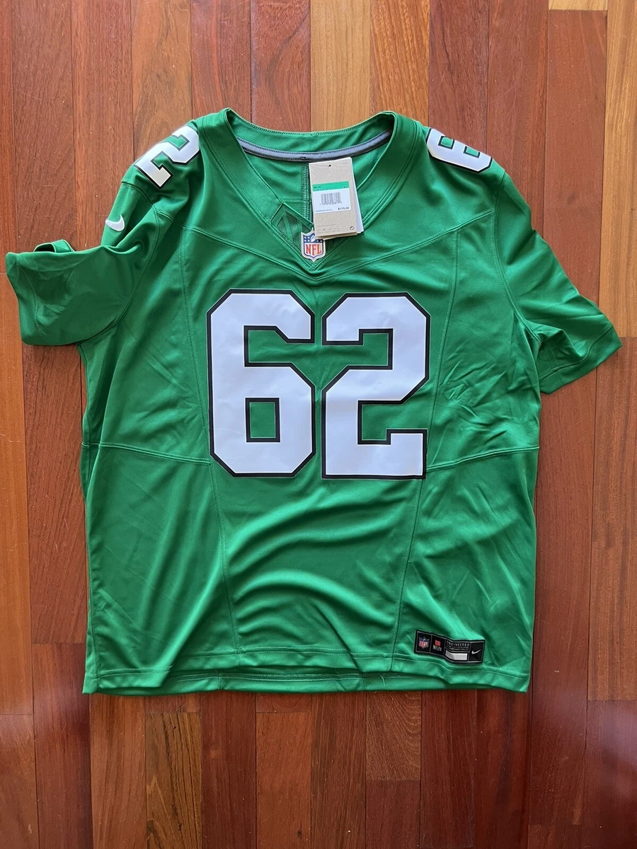 Mens Jason Kelce Kelly Green Philadelphia Eagles FUSE Vapor F.U.S.E Jersey