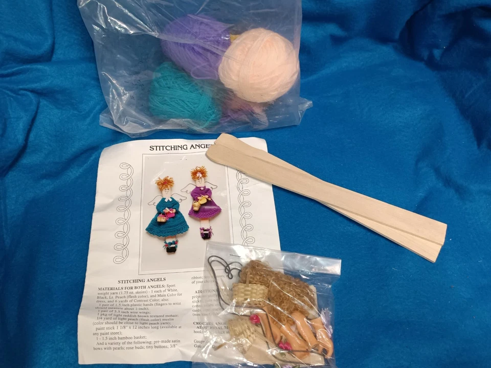 JAO Enterprise's Crochet Kit' "Stitching Angels" Includes Tiny Needles - Image 3 of 4