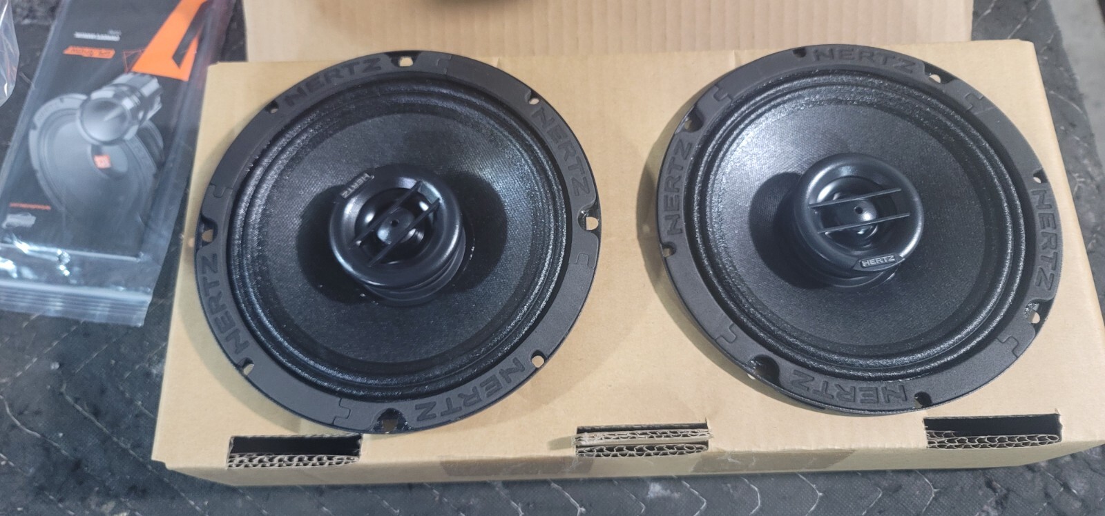 Hertz SX 165 NEO 6.5" 2Way Speakers SPL Show Pair Audio Harley free