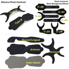 Dental IntraOral Photo Photography Contraster Silicone Background Contrast Board
