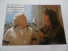 Michaela May Autogramm signed A4 Kinoaushangbild "Wie hätten Sie´s denn gern?"