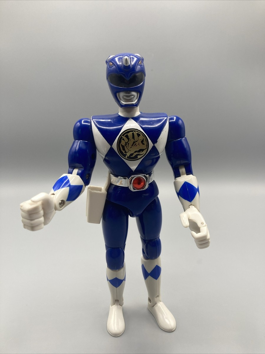 Figurine Power Rangers MMPR Blue Ranger - Bandai 1993 - Loose Complet - Vintage