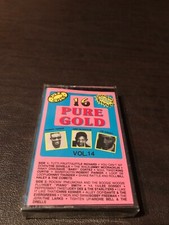 16 PURE GOLD - ROCK N ROLL - VOLUME 14 - FACTORY SEALED CASSETTE