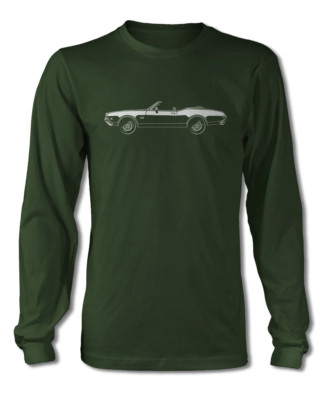 1969 Oldsmobile Cutlass 4-4-2 Convertible Long Sleeves T-Shirt 6 Colors American