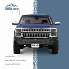 Front Bumper Heavy Duty Steel Black W Light Fit 2014-2015 Chevy Silverado 1500 Front Bumper Heavy Duty Steel Black W Light Fit 2014-2015 Chevy Silverado 1500