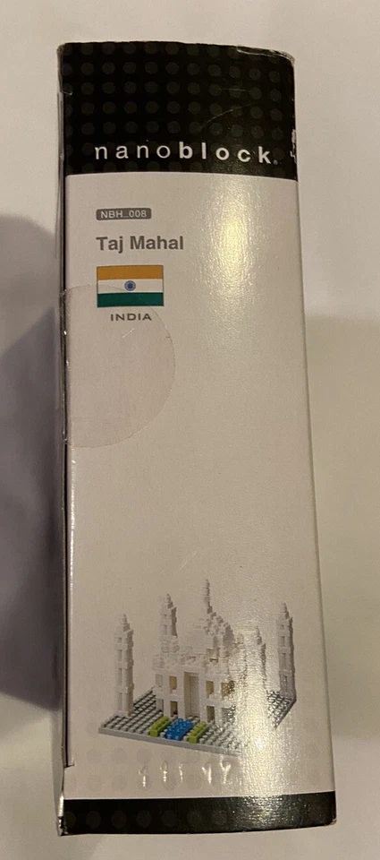 Nanoblock Taj Mahal 420 pcs NEW Sealed NBH-008 India NIB Micro Sized Blocks - Image 4 of 4