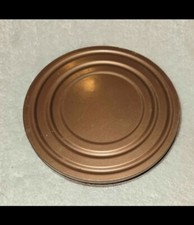 Vintage NOS 5" DUAL 8 Metal Film Canister Storage Can With 8mm Movie Reel 200ft