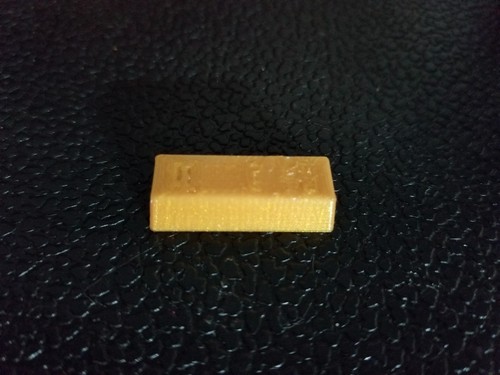 GOLD RC 1/10 1/12 Scale Gold Ingot Bars Bar Rock Crawler Truck Mini Accessories - Picture 9 of 13