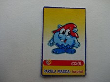 Kinder " Aus Italien " Ältere Sammelkarte -Parola Magica " Sciol