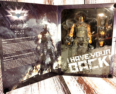 New Play Arts Kai Batman: Dark Knight Trilogy No.2 Bane Figure Factory Sealed.