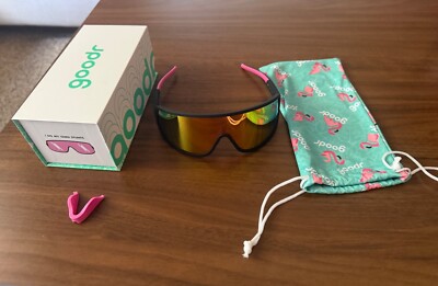 Goodr ''I Do My Own Stunts  Wrap Gs Polarized Sunglasses Original Box