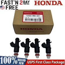 OEM NEW FUEL INJECTORS 16450-RNA-A01 FOR CR-Z FIT CITY 1.5L CIVIC 1.8L