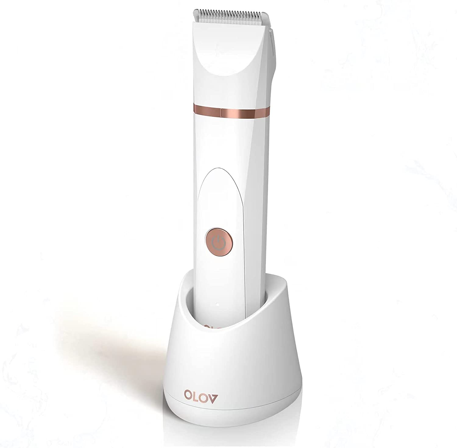 Bikini Trimmer Women - Wet/Dry Body Shaver Groomer, Replaceable Ceramic Blade-image