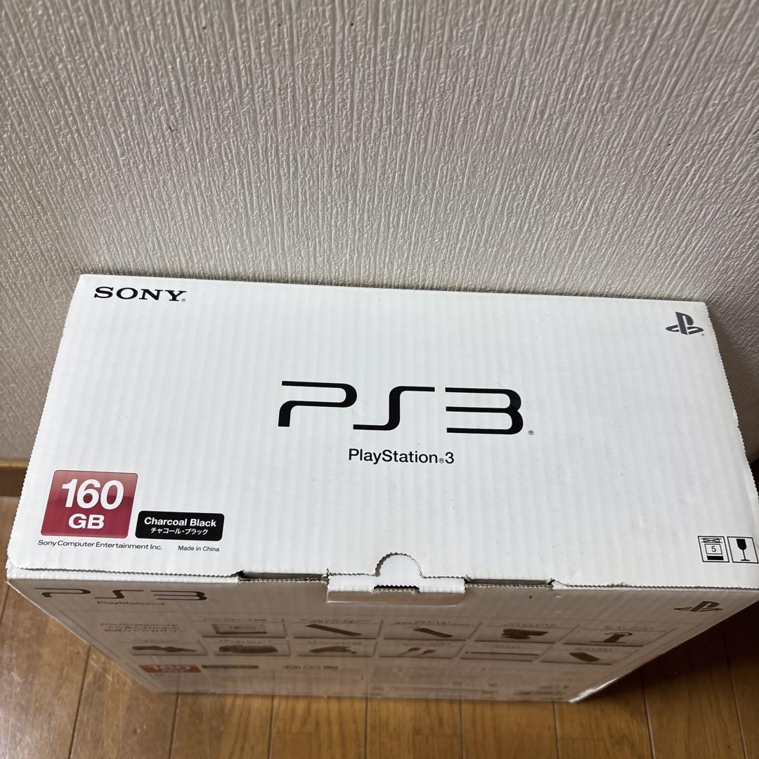 PlayStation3 - 最終 PlayStation3 CECH-3000A 160GB PS3 Charcoal Black CECH 3000A 160GB Console Full Accessories