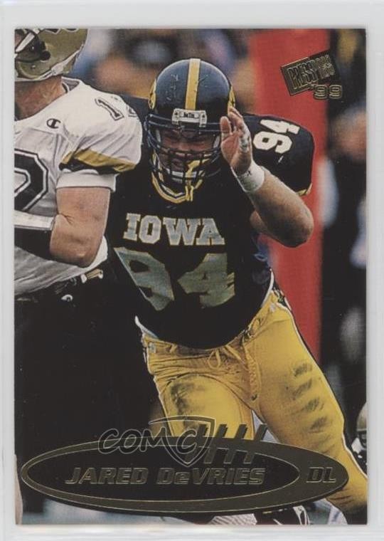 1999 Press Pass Jared DeVries #33 Rookie RC 0v1