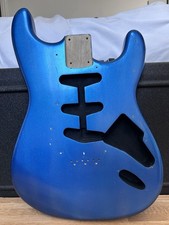 Strat guitar body with quarter sawn American maple neck and other parts