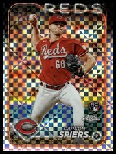 2024 Topps Chrome #167 Carson Spiers X-Fractors