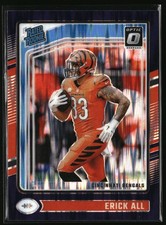 Erick All Jr. 2024 Donruss Optic #233 Purple Shock Cincinnati Bengals