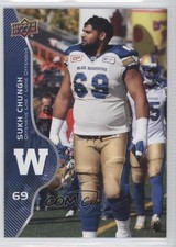 2017 Upper Deck CFL Sukh Chungh #56 0e3