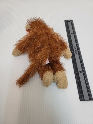 Ty Zig-zag Brown Monkey Floppy 9