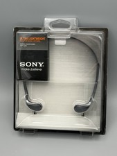 SONY Vertical In-Ear Stereo MDR-W08L Ultra Lightweight Head Phones New  Sealed