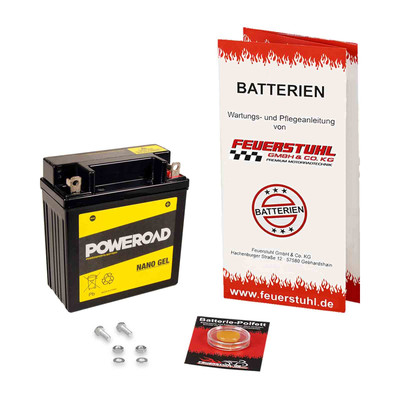 Gel-Batterie Honda Monkey 125, 2018-2021, JB02, wartungsfrei, inkl 7,50  Pfand