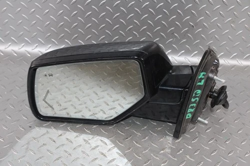 15-20 Yukon Black Driver Side Left LH Power Door Mirror Blind Spot OEM Factory