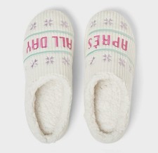 Wild Fable Women s Shona Apres All Day Scuff Slippers NWT Size S 5/6