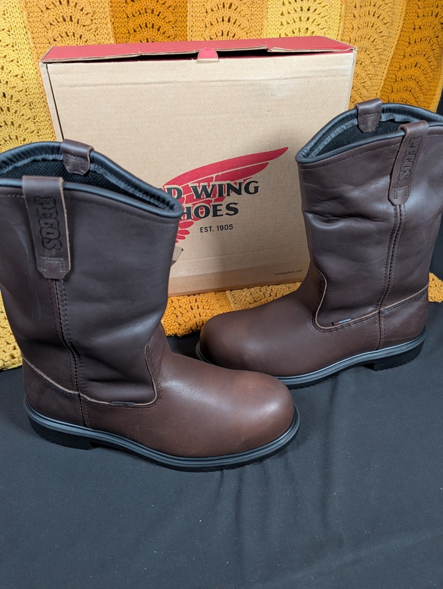 Red Wing Steel Toe Boots 12 Men main image 3