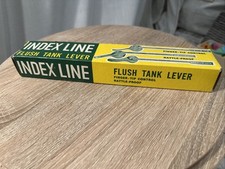 Index Line Tank Lever Metal Arm Flush Lever Toilet Repair Chrome Plated