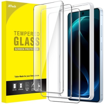 JETech Screen Protector for Samsung Galaxy S26/S26 Plus/S26 Ultra, 3-Pack