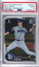 2016 Bowman Draft Chrome Picks Refractor Eric Lauer #BDC-57 PSA 9 MINT 7ti