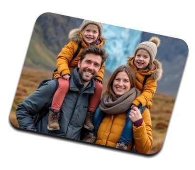 Personalisierte individuelle Mausmatte bedruckt Mauspad Ihr Foto oder Design