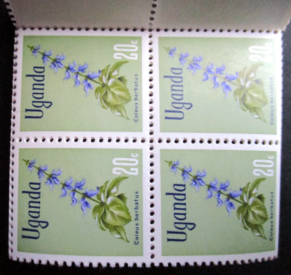 Uganda 1971 10/- Lilac Cover, Flower Stamps Booklet UM. SG SB7 - Image 3 of 4