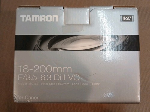 Used Tamron 18-200mm f/3.5-6.3 Di II VC Lens for Canon - Picture 2 of 18