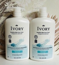 2-Pack Ivory Sensitive Skin Fragrance-Free Body Wash 35 fl oz Each
