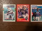 Lawrence Taylor 3 Count Signed Giants Card Lot