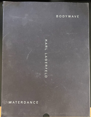 Karl Lagerfeld Bodywave / Waterdance 2002 Hardcovers Two Volumes Photography 