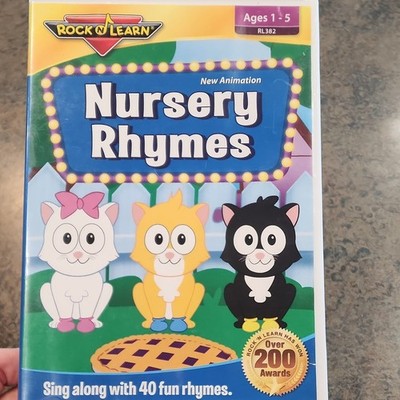 Rock 'N Learn Nursery Rhymes DVD 2018 NTSC Widescreen Region 0 RL382 40 Min